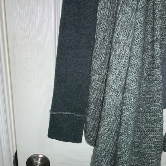 Anthropologie Saturday Sunday Cozy Casado Cardigan Sz S waterfall front - Picture 3 of 10